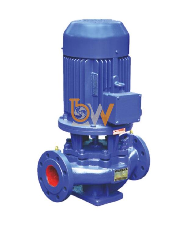 Máy bơm đường ống trục đứng, tăng áp, bơm lùa ISG80-160, IRG80-160 7.5kw, 50m3, 13.9m