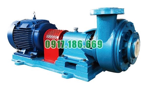 Máy bơm hóa chất bùn axit FMB100-80-200 dùng động cơ 30kw