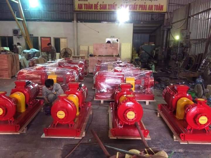Máy bơm cứu hóa giá rẻ giấy tờ kiểm định