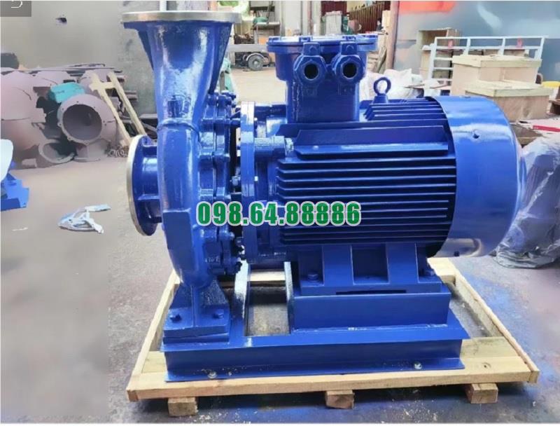 Bơm li tâm trục ngang SLW-ISW50-250-I đẩy cao 40m và hút sâu 2.5m