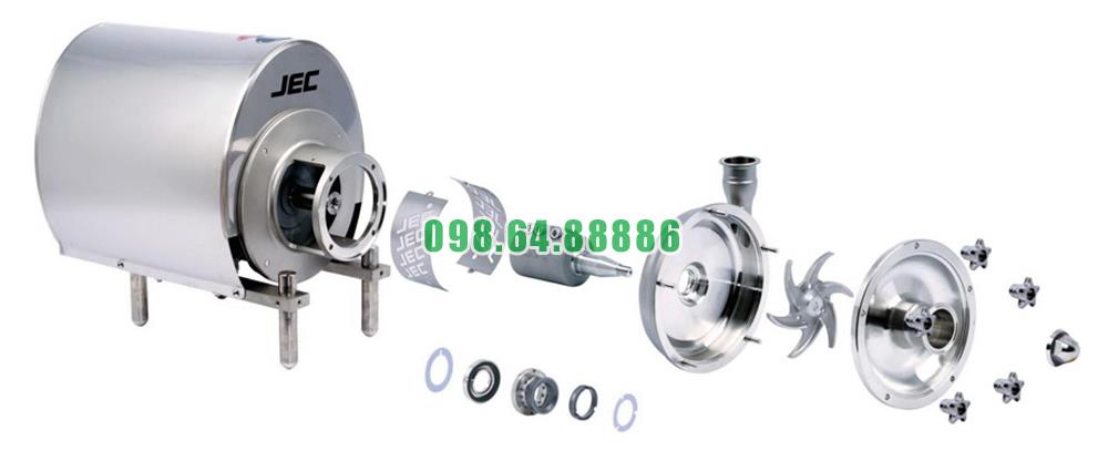 Bơm thực phẩm ly tâm cánh hở BAW50-24-7.5