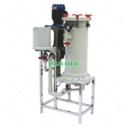 Bộ lọc hóa chất vỏ nhựa không bao gồm máy bơm QL 1001