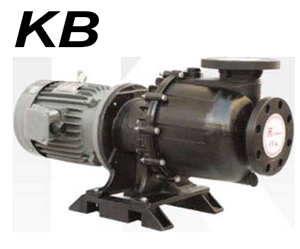 Máy bơm hóa chất tự mồi T - HP bầu nhựa to có mặt bích đi kèm