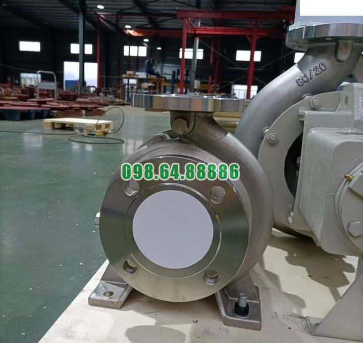Máy bơm nước li tâm trục ngang cánh hở IHK100-65-250 có điện áp 380v