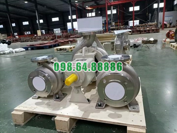 Máy bơm nước li tâm trục ngang cánh hở IHK100-65-250 có điện áp 380v