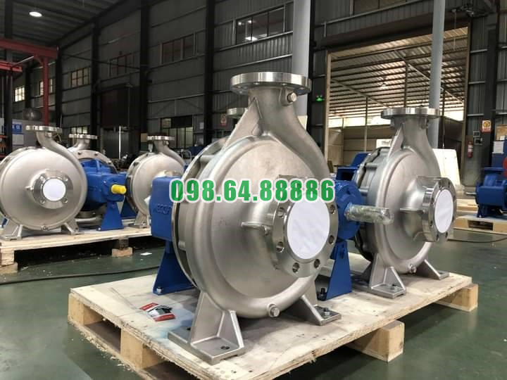 Giá máy bơm cánh hở li tâm trục ngang IHK80-50-200 lưu lượng 13-60 m3/h